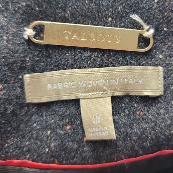 TALBOTS Wool Blend Blazer - Picture 9 of 11